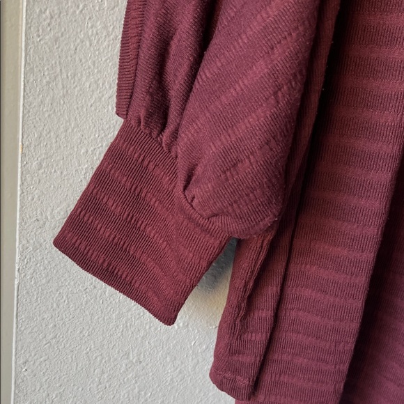 Wine Long Sleeve Top - Picture 3 of 7